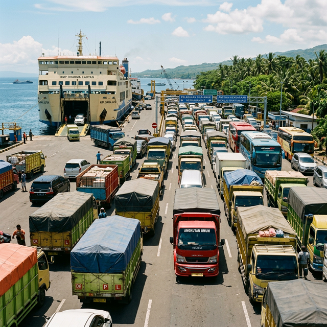 Macet Horor Gilimanuk: Truk Logistik Bandel Jadi Pemicu Utama
